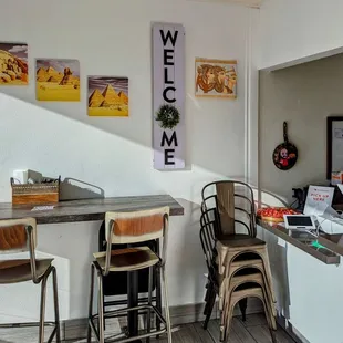 Interior and counter of Feteer Guy