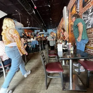 Inside near door area