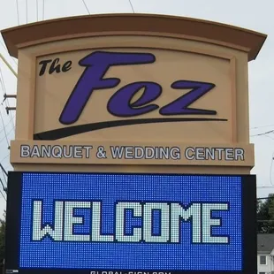 The Fez exterior sign