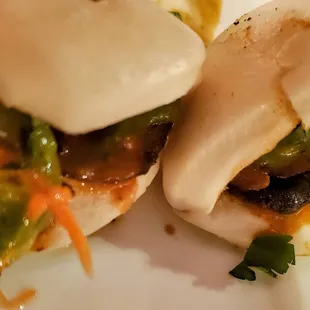 Bao Buns with house made seitan