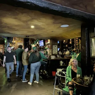Downstairs bar