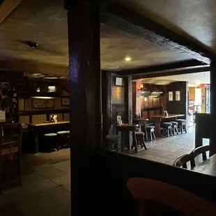 Inside the pub