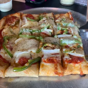 food, pizza
