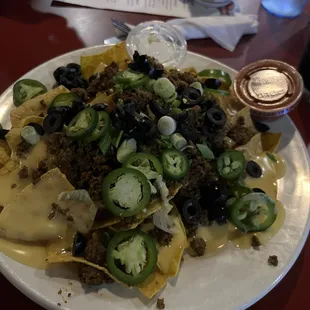 nachos, food