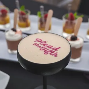 Book The FIFTH as your next venue!
Customize your menu!
