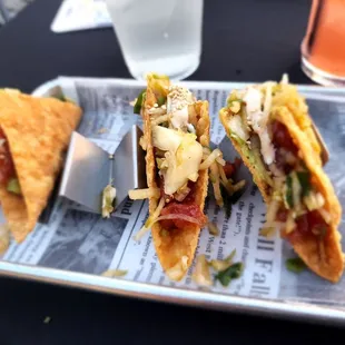 Ahi Poke Tacos