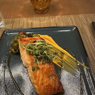 I requested well done Faroe Island and it is just the way I like it.