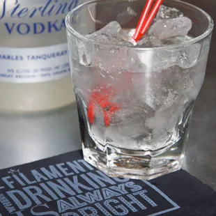 Vodka, on the rocks please!