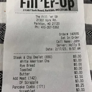 Breakfast with my son. First time for both of us.