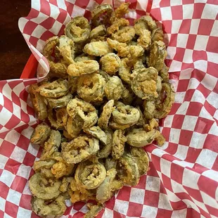 Fried Jalapenos Basket with Ranch Dressing