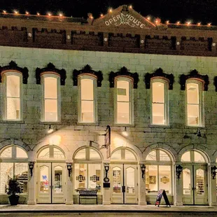 Near the famous opera house