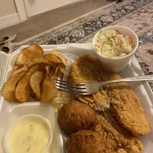 Catfish Dinner