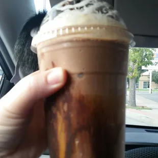 German Chocolate Frappe