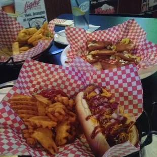 Texas Ranger hot dog