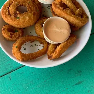 Onion rings!