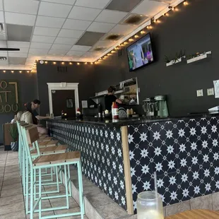 Bar area