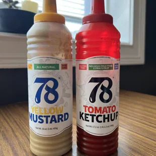 Wonderful that the owners pay attention to healthier condiments, too.