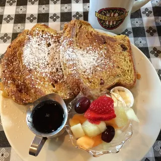 Cinnamon or Cranberry Orange French Toast