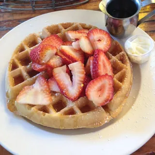 Strawberry Belgian Waffle