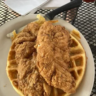Chicken &amp; Waffles