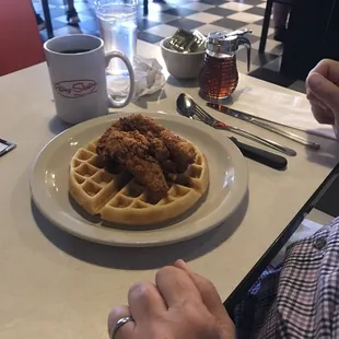 Chicken n waffles