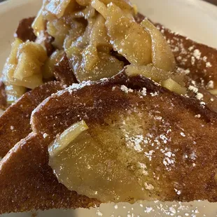 Baked Apple cinnamon French toast