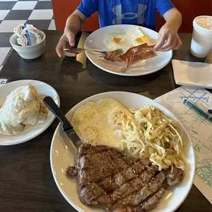 Steak and Eggs