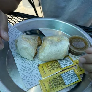 The clutch breakfast burrito