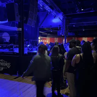 a crowd of people dancing
