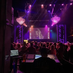 a crowd of people at a concert