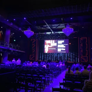 Seating on the main floor for Blue October