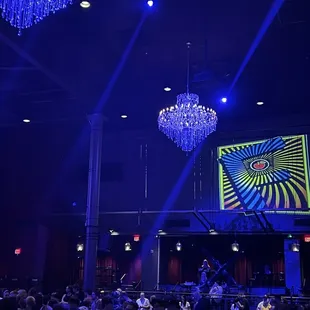 a crowd of people at a concert