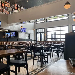Indoor seating area