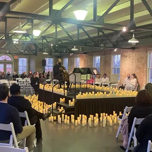 ABBA played by an orchestra by candlelight