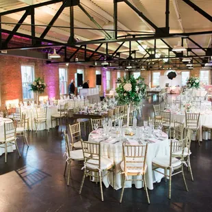 Elegant design and floor plan. Photo courtesy: Amanda Jameson Weddings