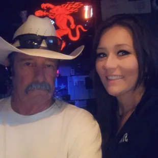 The Owner on the left &amp; Bartender on the right!