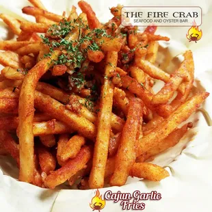Cajun Garlic Fries