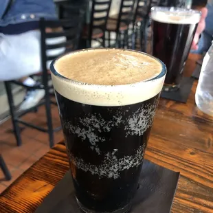 a pint of beer