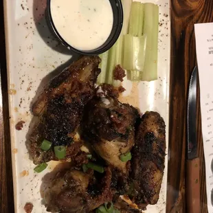 Siracha Maple Bacon Wings