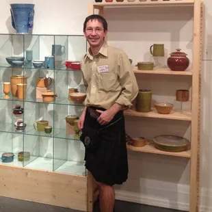 Keith Thomson Owner/Instructor/Ceramic artist