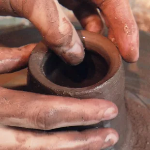 Hands of the potter