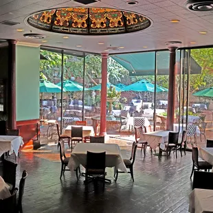 Open for Indoor &amp; Outdoor Dining