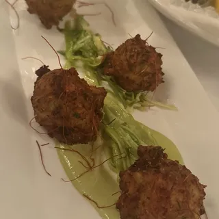 SHRIMP FRITTERS