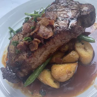 PRIME DRY-AGED NEW YORK STRIP STEAK