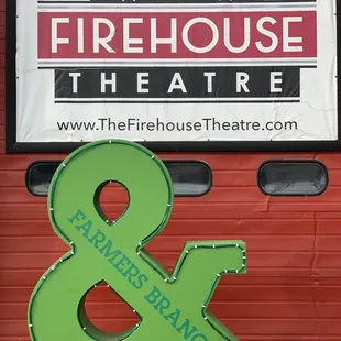 Outside of the theatre