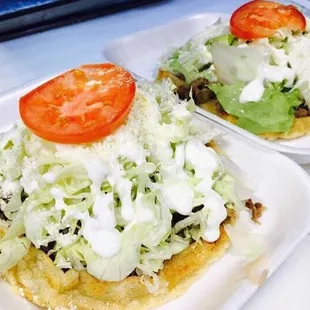 Handmade Sopes.