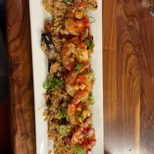 Sweet Heat Shrimp.... Delicious