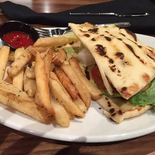 Salmon BLT Flatbread