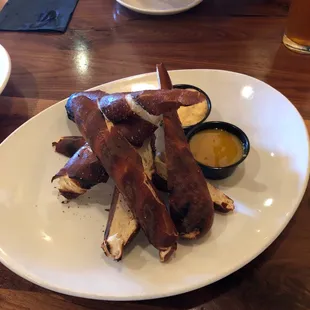 Wood Grilled Pretzels