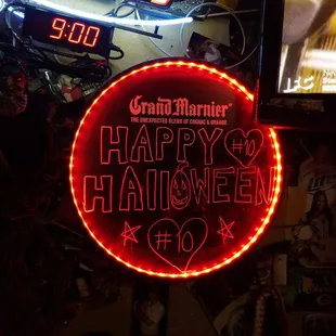 Halloween continues at my hideaway bar!